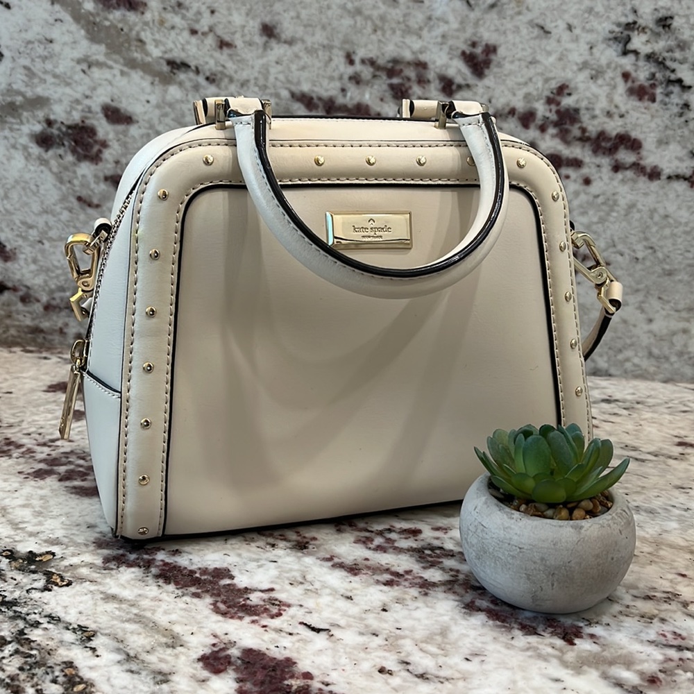 KATE SPADE Rockie Helena Street Studded Satchel - Picture 3 of 15